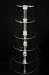 6 Tier Cup 16" Acrylic CupCake Stand Wedding Party Set