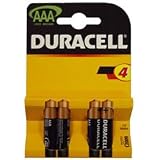 Electronics : Duracell MN2400UK/ORANGE Alkaline Battery AAA Size