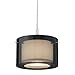 Silhouette Pendant light グレー / AW-0207: スイッチを入れると、異なるカラーのアクリルを二重にしたシェードから柔らかな光が浮かび上がります。 複数設置すると、モダンな空間がより一層引き立ちます。 コードは長さ調節が可能で、余ったコードはキャップ...