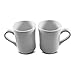 8 Oz. (Ounce) White Diner Style Coffee Mug, Coffee Mugs, Coffee Bar Cups, Restaurant Quality - Two (2) Sets
