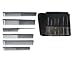 de Fabulous Anti-Static Carbon Combs Set with Case