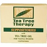 Tea Tree Therapy Tea Tree Oil Suppositories (Package Count: 1)