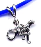 16 Blue Cheetah Necklace Sterling Silver Jewelry