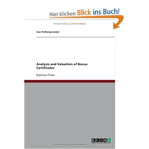 Analysis and Valuation of Bonus Certificates