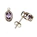 1 Carat Amethyst Diamond 14k Yellow Gold Bezel-Set title=