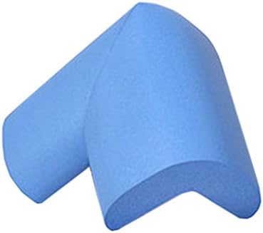 Ziweia 10Pcs Thick Furniture Table Edge Corner Guard Baby Safety Proofing Bumper Protector (D-blue)