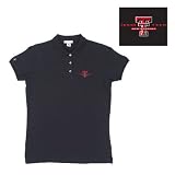 Texas Tech Red Raiders NCAA Classic Pique Polo Shirt for Women (Black)