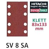 Hitachi SP f. Klett Schwingschleifer 83x133 K320 Schleifpapier [für Hitachi Schwingschleifer]