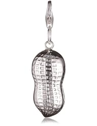 VINANI brand Germany 925 Sterling Silver Charm Pendant Peanut shiny clattering HER