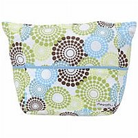 PishPosh Mommy Quick Zip Carryall Candy Dots, Blueberry