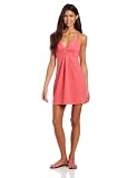 U.S. Polo Assn. Juniors Cover Up Dress Features Twist Front, Grapefruit, Medium