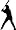 Sports Silhouette Wall Decals - Baseball Player Batting Stance Righty Silhouette - 12 inch Removable Graphics (4 same)