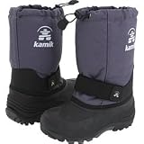 Kamik Preschool Rocket Snow Boots in Charcoal - Size 8