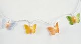 BUTTERFLY butterflies bugs party STRING LIGHTS indoor outdoor patio garden porch yard holiday spring Home Decor 10' ft feet