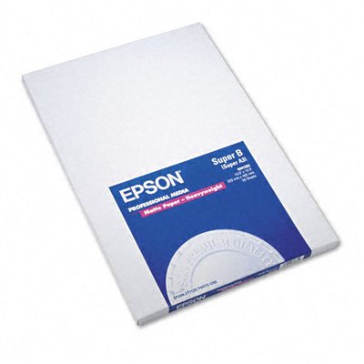 Epson 50-sheet 13x19 Matte Paper-heavy Weight Super Bsize