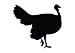 Pack of 3 Turkey Style 2 Stencils, 11x14, 8x10 and 5x7 Made from 4 Ply Matboard