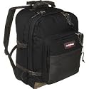 Eastpak Ultimate leather bottom backpack (Black)