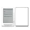 Solid State White Design Protective Decal Skin Sticker for Amazon Kindle DX E-Book Reader