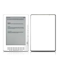 Solid State White Design Protective Decal Skin Sticker for Amazon Kindle DX 9.7 inch E-Book Reader