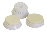 Nutra Luxe MD Nutra Sonic PE1005 Microderm Abrasion Replacement Brush and Sponge Set