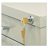 SAF4981 - Field Installable Turnkey Lock Kit for 5-Drawer Flat Files