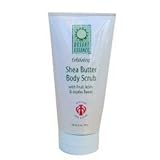Desert Essence Body Scrub, Shea Butter, 6-Ounces (Pack of 2)