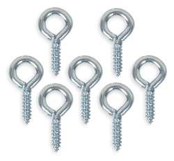 Battalion 1WBF4 Screw Eye, Type Small Eye, Steel, PK 20
