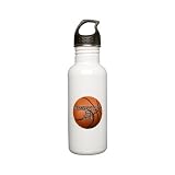 Stainless Water Bottle 0.6L Basketball Equals Life