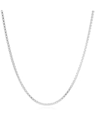 Sterling Silver 026-Guage Box Chain Necklace