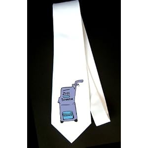 Party Decoration Necktie with Europe, briefcase, wheel, suitcase, Germany, luggage, baggage