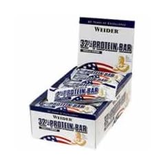 Weider 32% Protein Vanille Riegel, 4-er Pack (4 x 60 g)