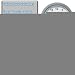 Wall Clock with Hidden Safe - 10 inches by 10 inches