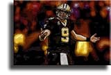 Completely Handpainted American Football Sport Painting, Custom Order FL3598, Oil on Canvas, with Option to Paint Jerry, Brett & Co. from Any Other Favorite Photograph or Picture, Unframed, Size 24" x 36" inch