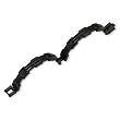 Black Plated Stainless Steel Bracelet