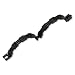Chisel Black Plated Stainless Steel Bracelet