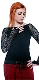 Nuptial Bites Off the Shoulder Top in Black