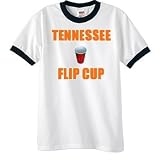 Tennessee Flip Cup Ringer T-Shirt