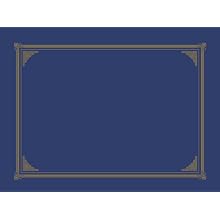 Geographics Certificate/Document Cover, Linen Stock, Navy Blue, Six per Pack (45332)