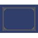 Geographics Certificate/Document Cover, Linen Stock, Navy Blue, Six per Pack (45332)