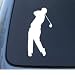 GOLFER - Golfing Sport - Car, Truck, Notebook, Vinyl Decal Sticker #1209 | Vinyl Colo...