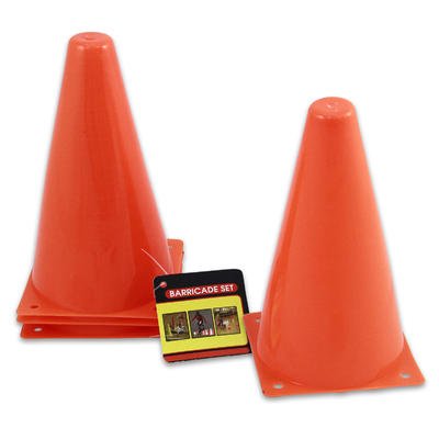 Multipurpose 7" 4pc Cone Game Sports Train Kids Children Skateboard Train Baseball Boundries Set