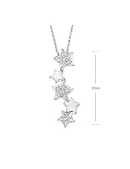 Stars - Diamond And S04154l-18Krw Pendant