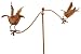Red Carpet Studios Balancing Buddies Yard Art, 42-Inch Tall, Flying Birds