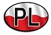 Poland - Wavy Oval Decals