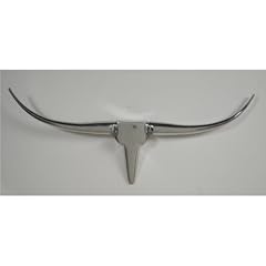 ALU STIER H�RNER von DESIGN DELIGHTS deko tier geweih wandbild jagdtroph�e silber
