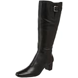Bandolino Women's Ariston Knee-High Boot, Black Leather, 10 M US