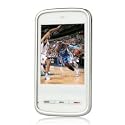 MINI5800(KA09) Dual Card Quad Band Ultra-thin Flat Touch Screen  Cell Phone White