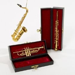 Get 12 Seasons of Elegance Brass Musical Instrument Christmas Ornaments
4.5 - 6" with best price