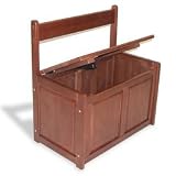 Toy Bench - Mahogany Finish