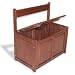 Toy Bench - Mahogany Finish